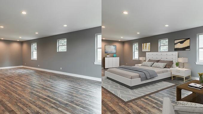 virtual staging